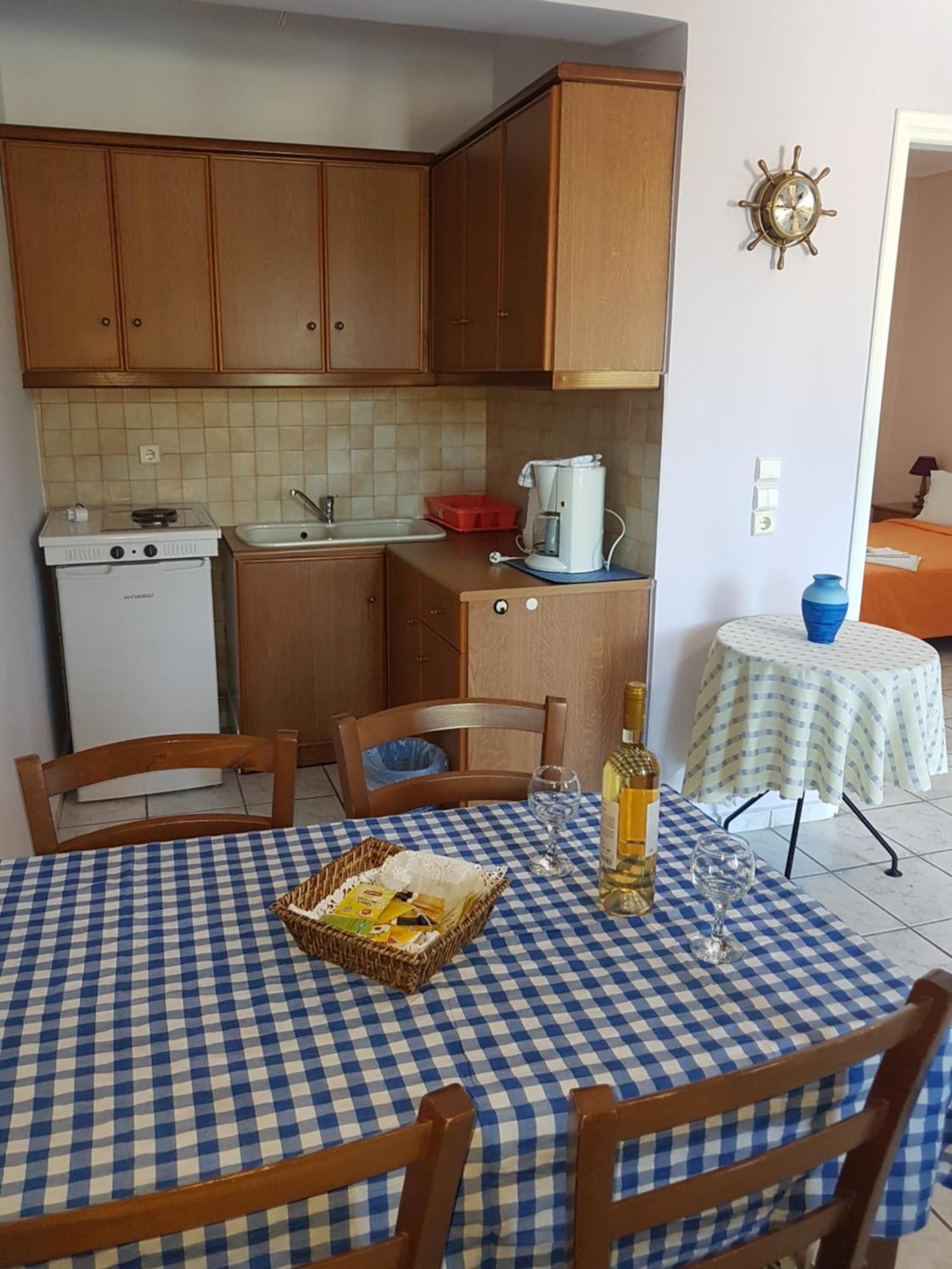 Fotini Apartments Paralia Agias Foteinis Dış mekan fotoğraf